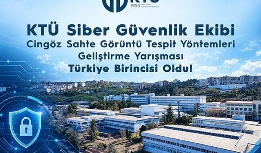 CİNGÖZ SAHTE GÖRÜNTÜ TESPİT YÖNTEMLERİ GELİŞTİRME YARIŞMASI TÜRKİYE BİRİNCİSİ OLDU