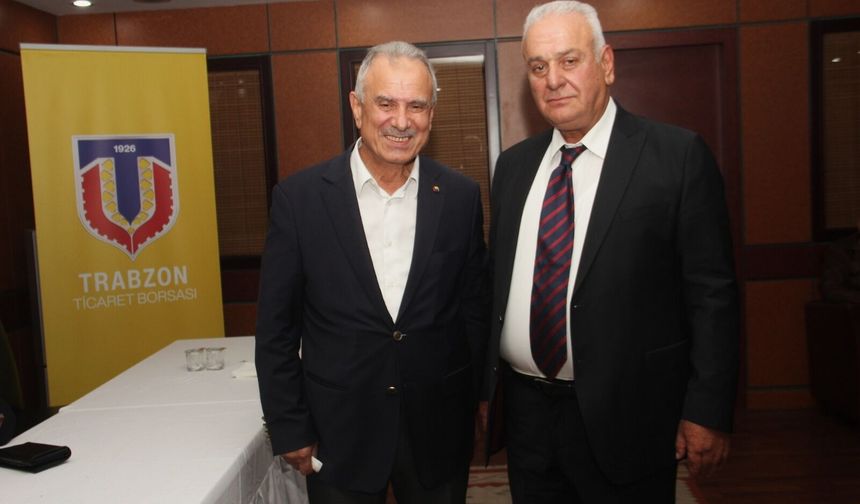 TRABZON TİCARET BORSASI’NDA MEVCUT BAŞKAN EYYÜP ERGAN GÜVEN TAZELEDİ