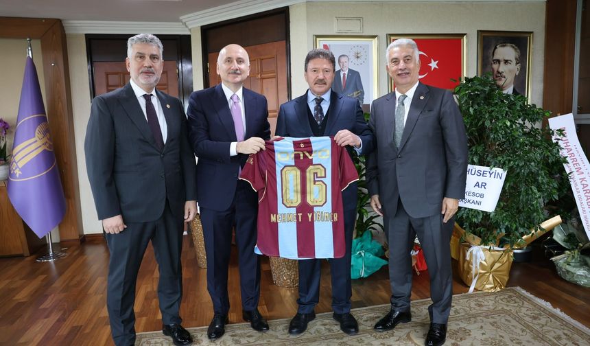 TRABZON HEYETİNDEN TESK BAŞKANINA ZİYARET