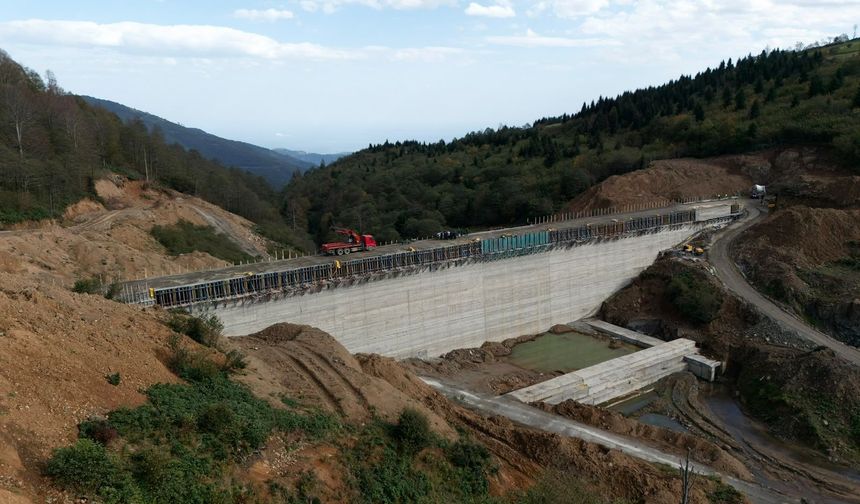 UÇARSU GÖLETİ TRABZON’UN SU İHTİYACINA NEFES OLACAK