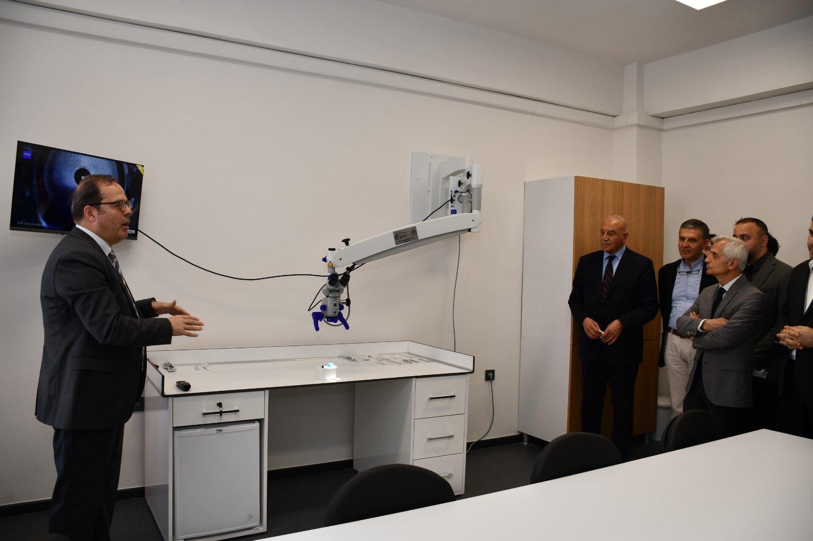 KTÜ FARABİ HASTANESİ’NDE MİKROCERRAHİ EĞİTİM LABORATUVARI AÇILDI