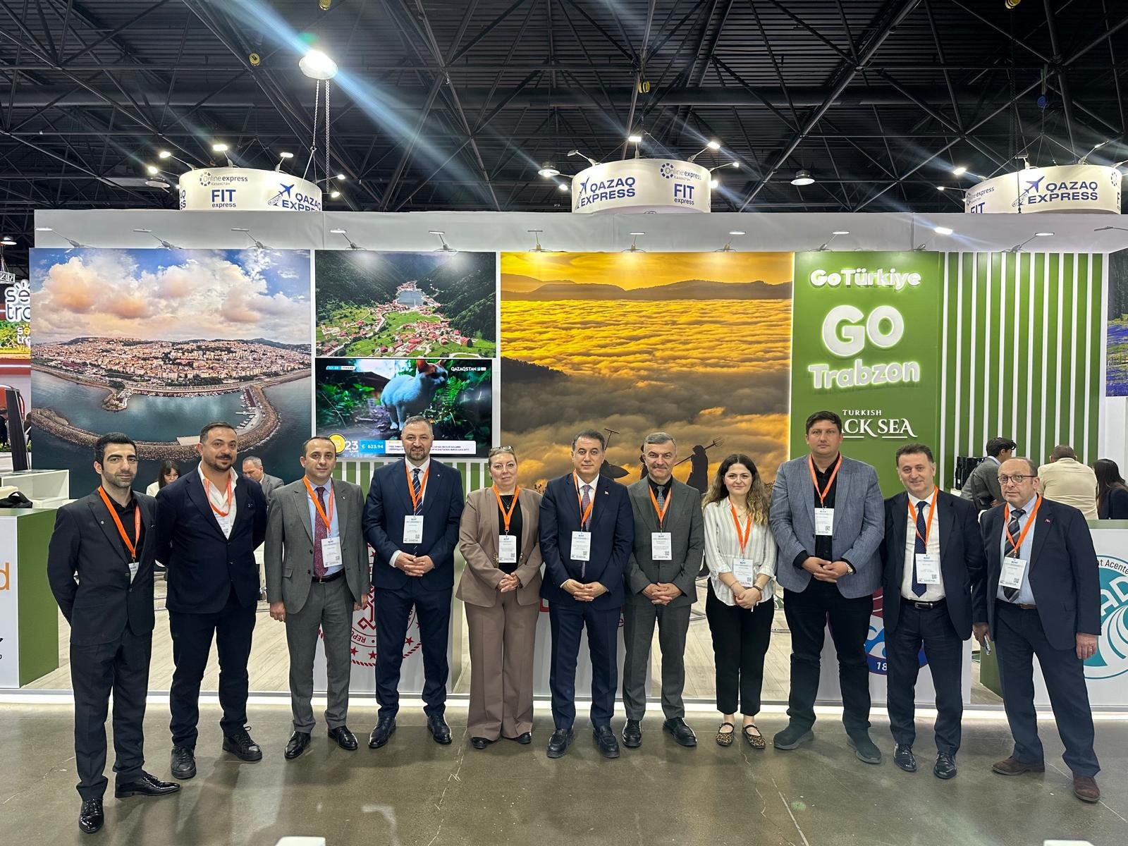 TRABZON, ALMATI’DAKİ KITF FUARINDA YOĞUN İLGİ GÖRDÜ