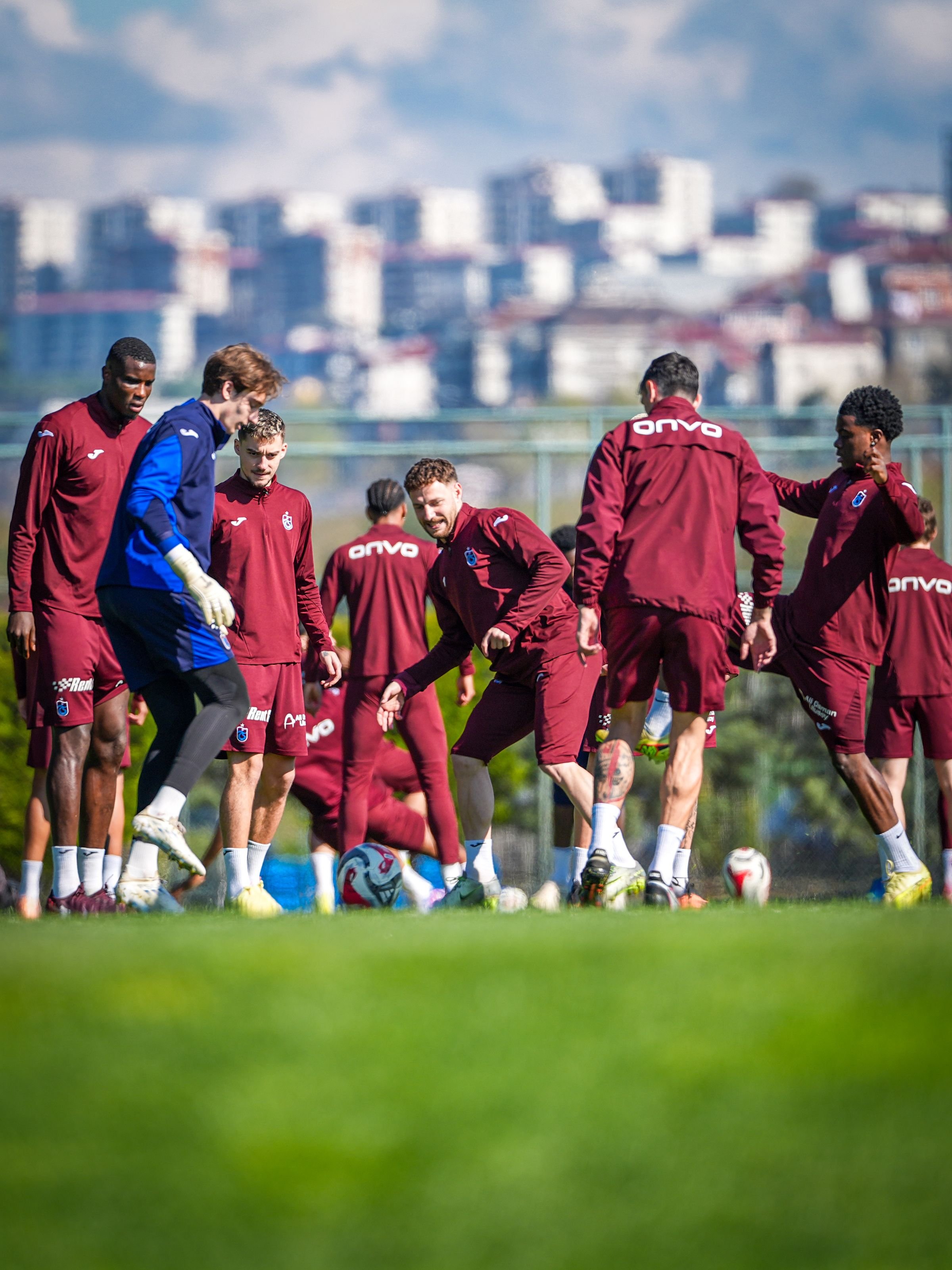 TRABZONSPOR KUPA MAÇI İÇİN TAKTİK ÇALIŞTI