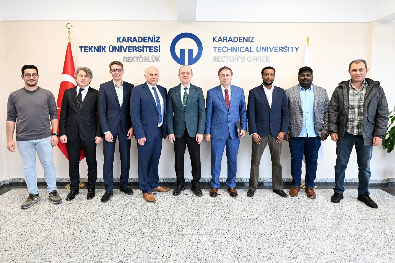 CHEMNİTZ TEKNİK ÜNİVERSİTESİ HEYETİ'NDEN KTÜ’YE PROJE ZİYARETİ