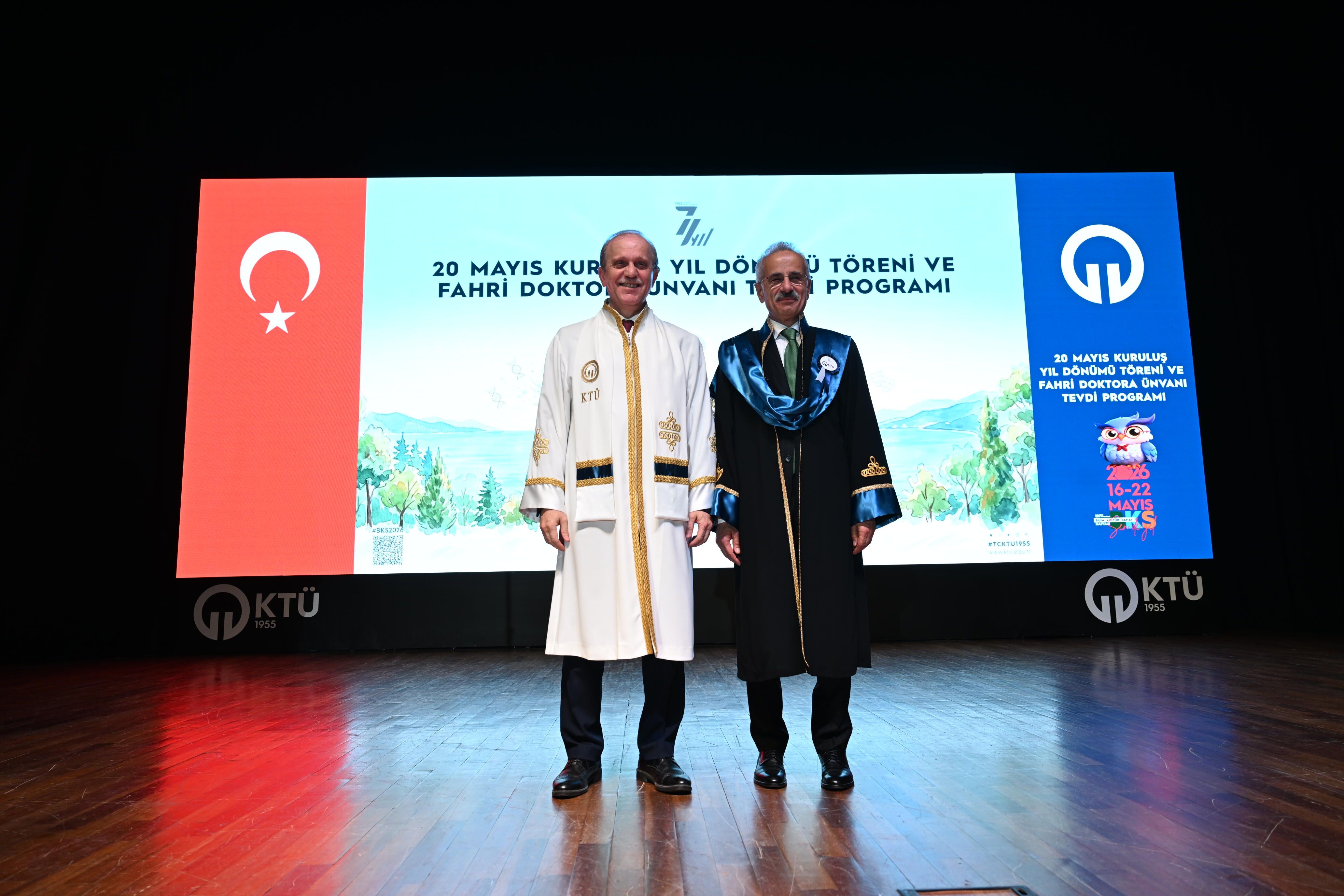 KTÜ’NÜN 71. KURULUŞ YIL DÖNÜMÜ COŞKUYLA KUTLANDI