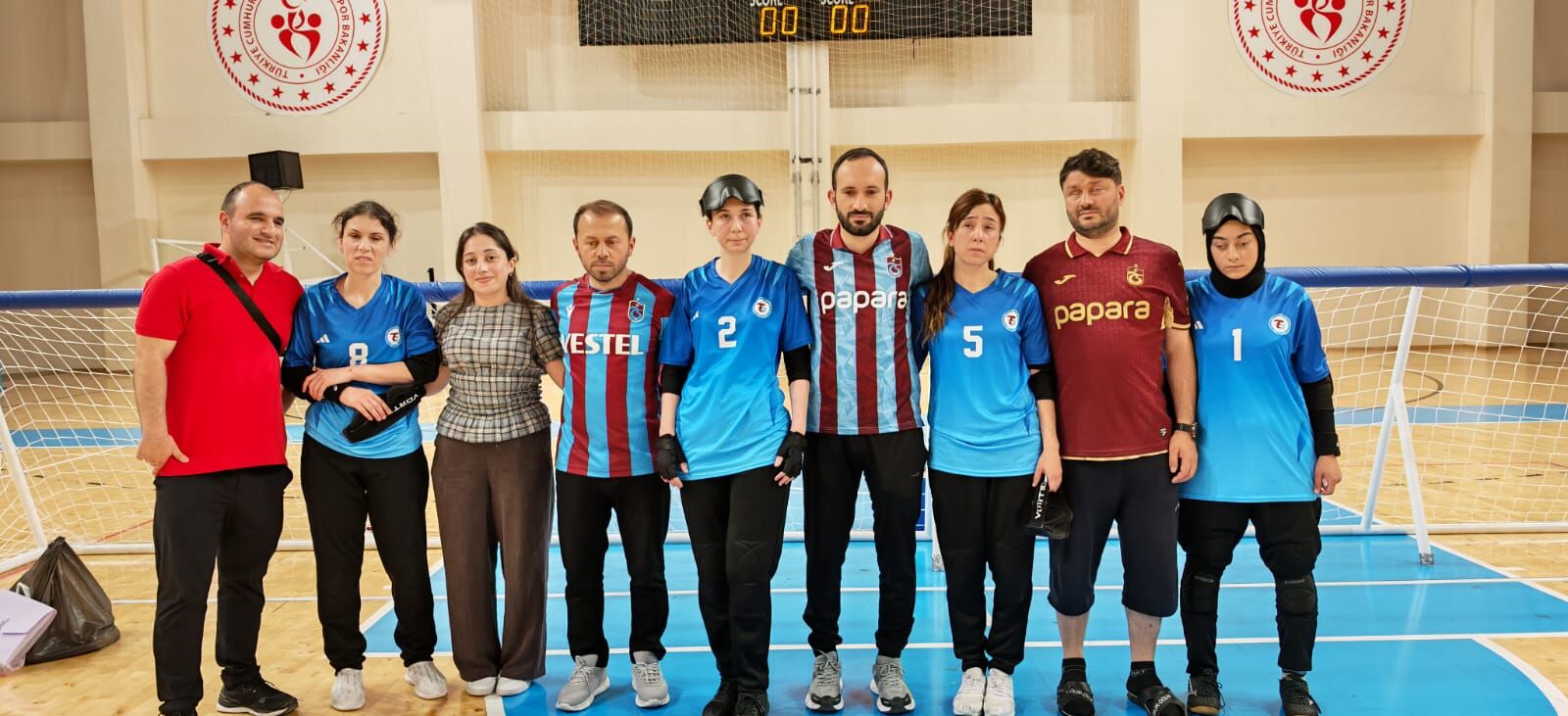 TRABZON'DA İLK KEZ KADINLAR GOALBALL LİGİ'NDE TEMSİL EDİYORLAR