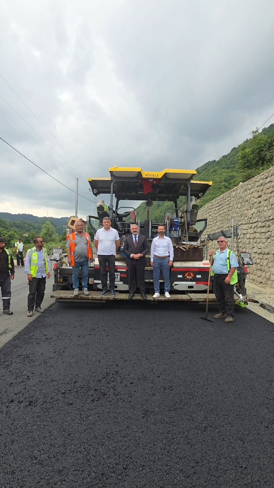 YANBOLU-SANTA KARAYOLUNDA ÇALIŞMALAR HIZ KESMİYOR