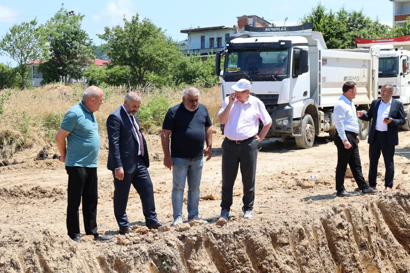 16 DERSLİKLİ İLKOKUL İÇİN ÇALIŞMALAR BAŞLADI