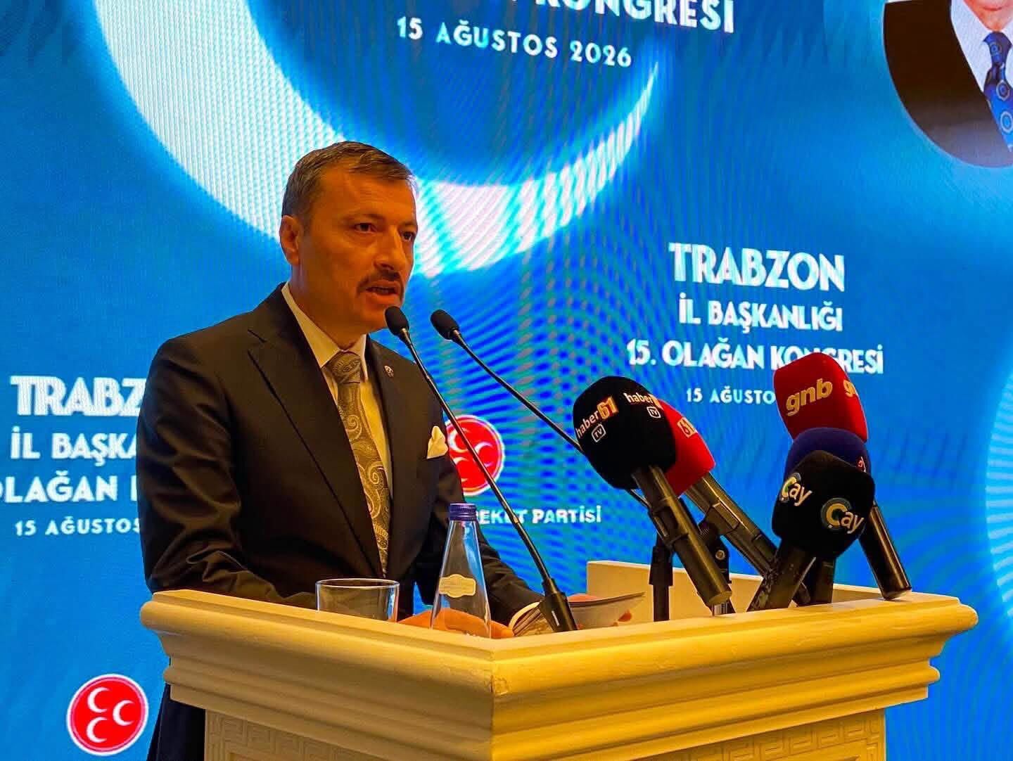 MHP TRABZON İL KONGRESİ COŞKUYLA GERÇEKLEŞTİRİLD