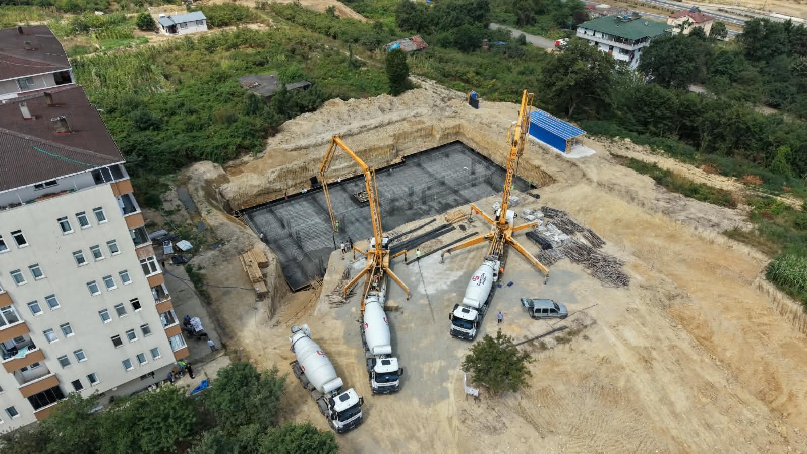 ARSİN’DE İLKOKUL TEMELİ ATILDI