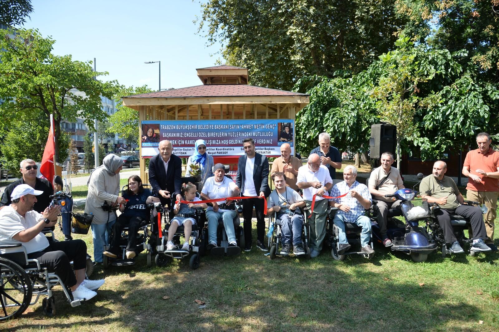 BÜYÜKŞEHİR’DEN ÖZEL GEREKSİNİMLİ BİREYLERE ÖZEL KAMELYA