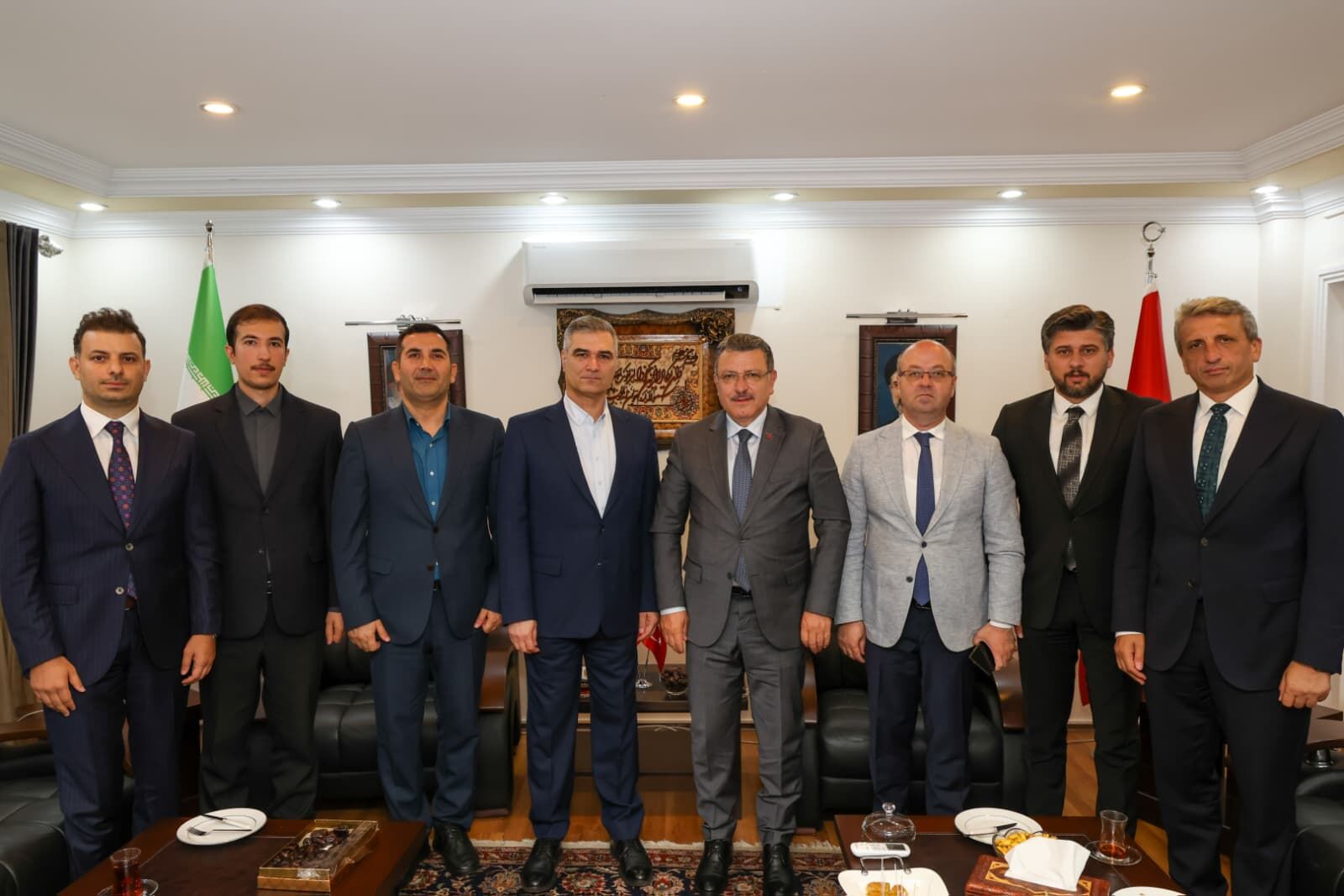 BAŞKAN GENÇ’TEN İRAN VE RUSYA BAŞKONSOLOSLARINA ZİYARET