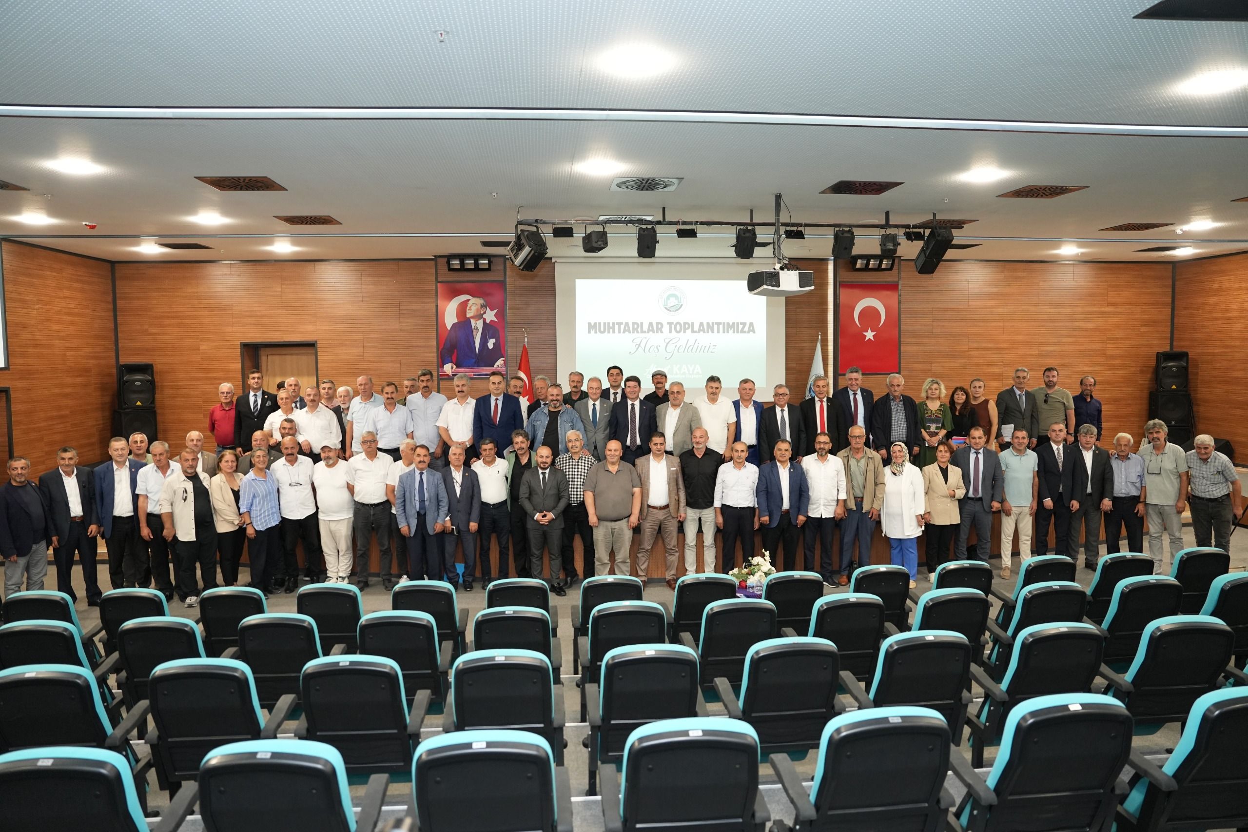 BAŞKAN KAYA: “ORTAHİSAR’IMIZI MUHTARLARIMIZLA DAHA GÜZEL BİR GELECEĞE TAŞIYACAĞIZ”