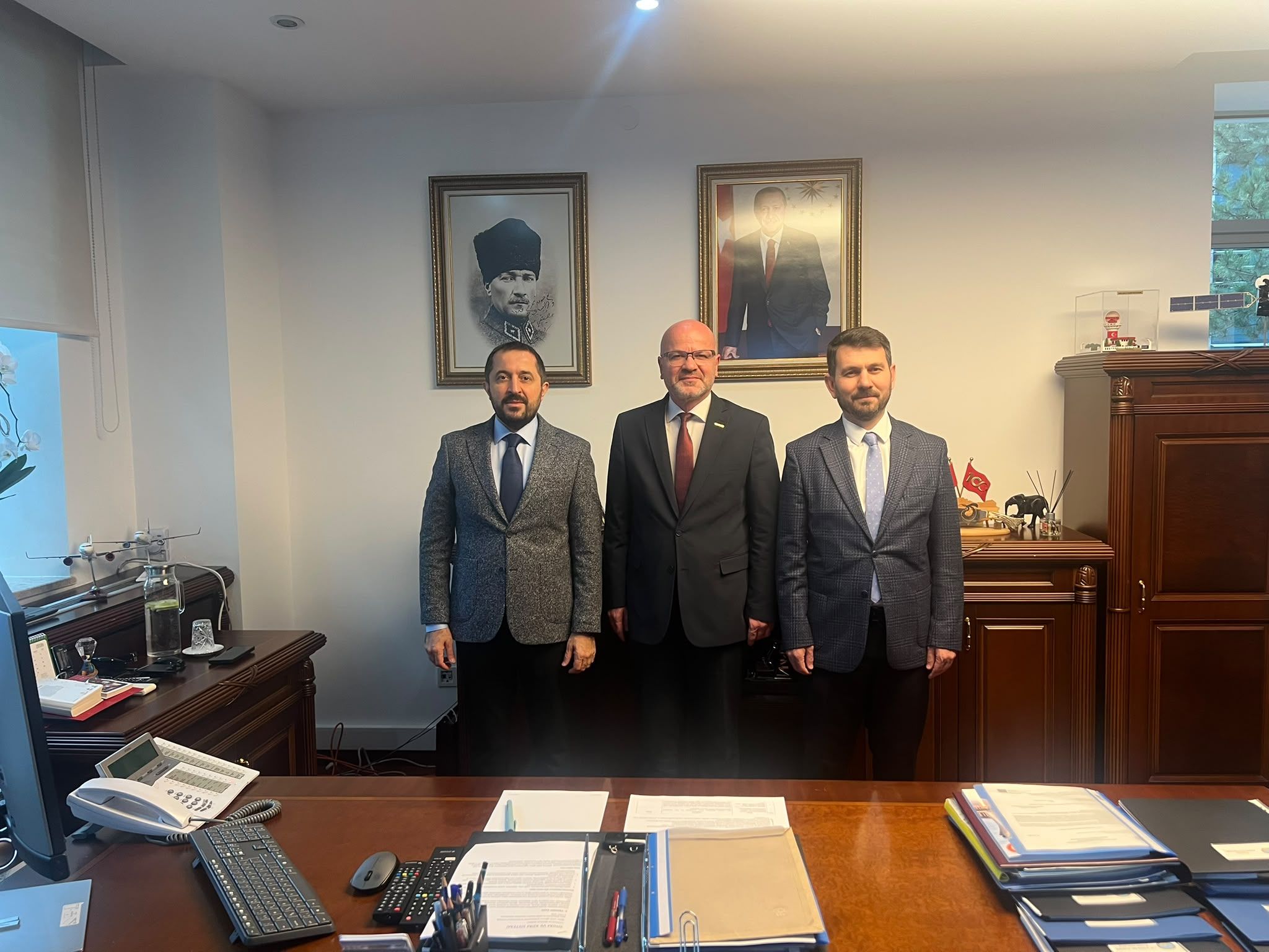 MÜSİAD TRABZON ŞUBE BAŞKANI İSKENDEROĞLU’NDAN ANKARA’DA ÖNEMLİ ZİYARETLER