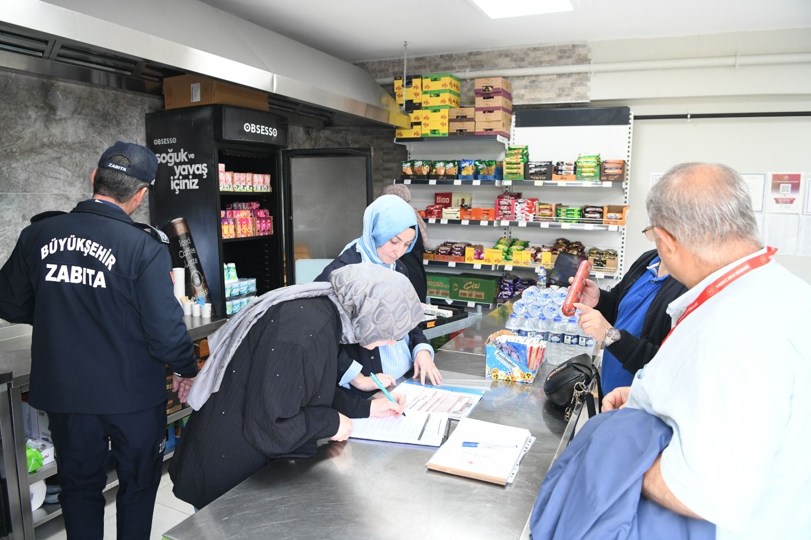 BÜYÜKŞEHİR’DEN OKUL KANTİNLERİNE DENETİM