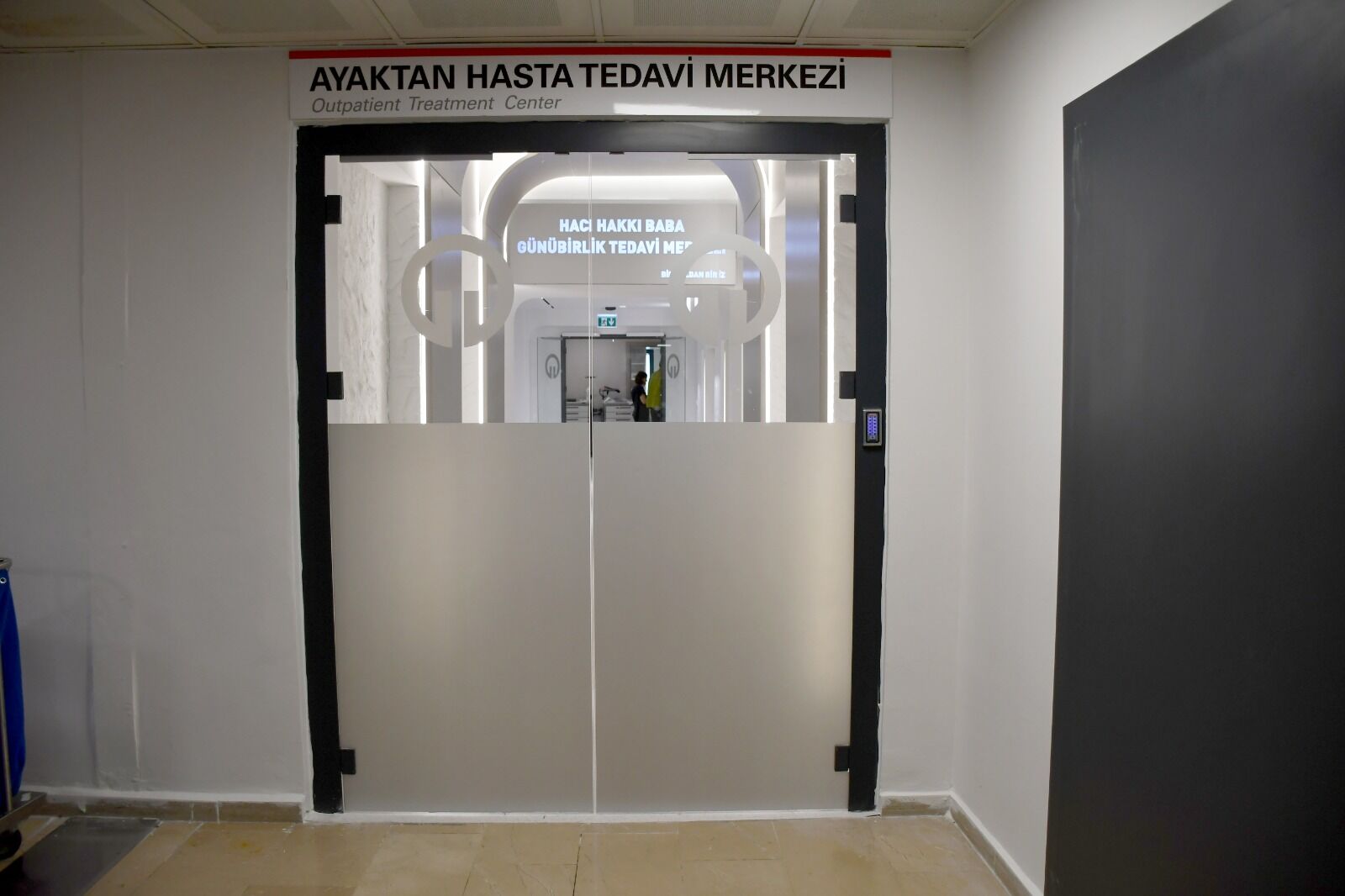 AYAKTAN TEDAVİ ÜNİTESİ HİZMETE AÇILDI