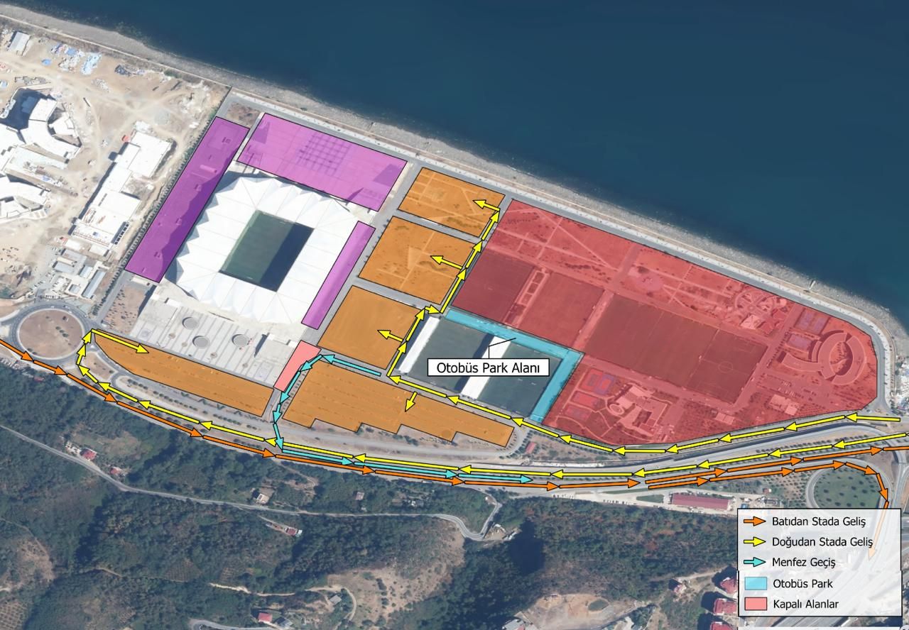 BÜYÜKŞEHİR’DEN STADYUM TRAFİĞİNE NEŞTER